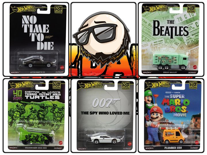 Hot Wheels Pop Culture 2024 Mix 4