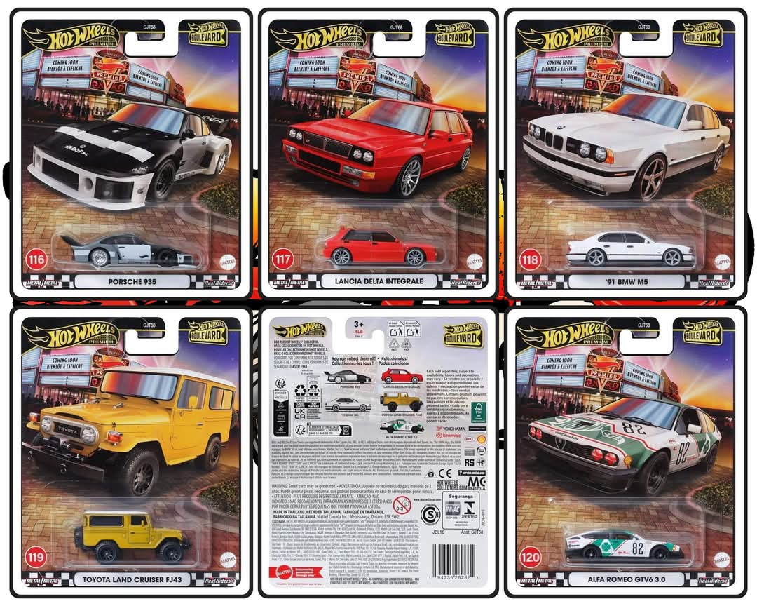 Hot Wheels Boulevard Mix 6 2024